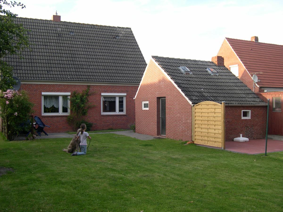 Ferienhaus Klabautermann Hage Esterno foto